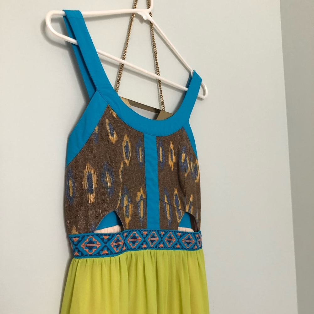 Flying Tomato Maxi Dress with Cutouts